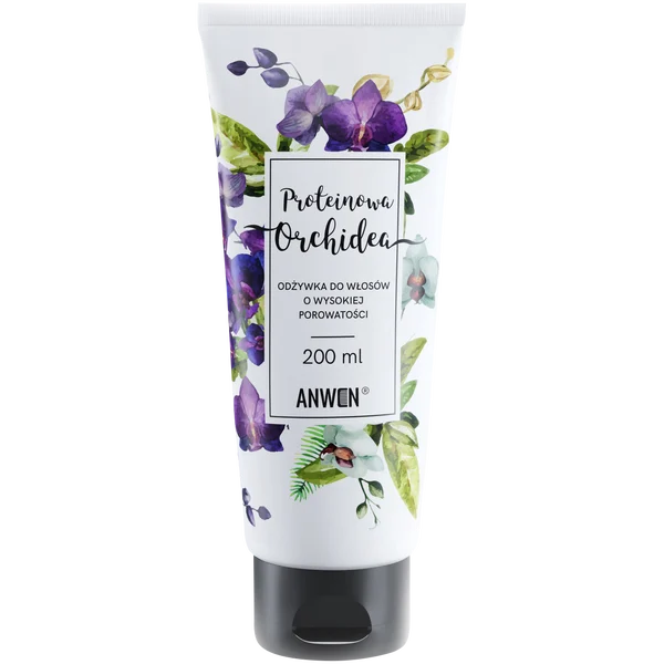 Anwen Protein Orchid Conditioner for High Porosity Hair 200 ml - Clean packaging shot on white background