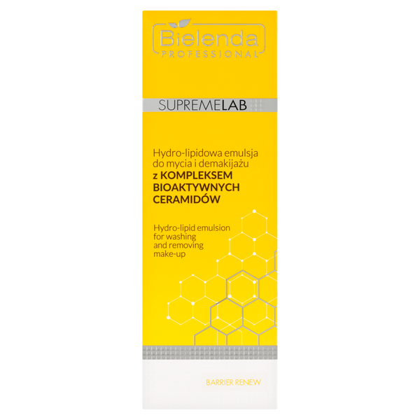 Bielenda Professional SupremeLab Barrier Renew Hydro-Lipid Emulsion 200ml - Front Packaging Shot
