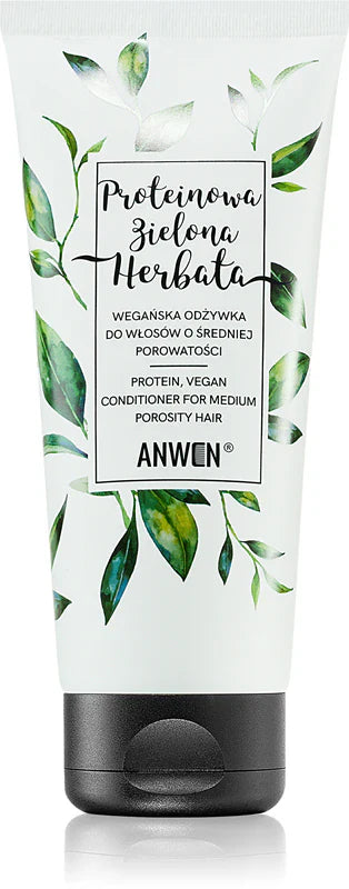 Anwen Protein Green Tea Rebuilding Conditioner for Medium Porosity Hair 200ml