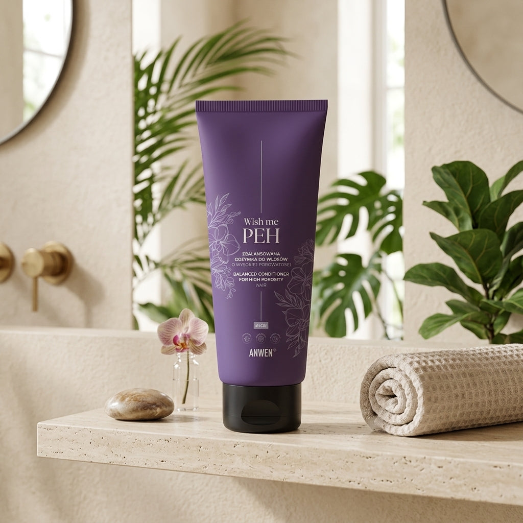 Anwen Whish me PEH Balanced Conditioner for High Porosity Hair 200ml on botanical shelf